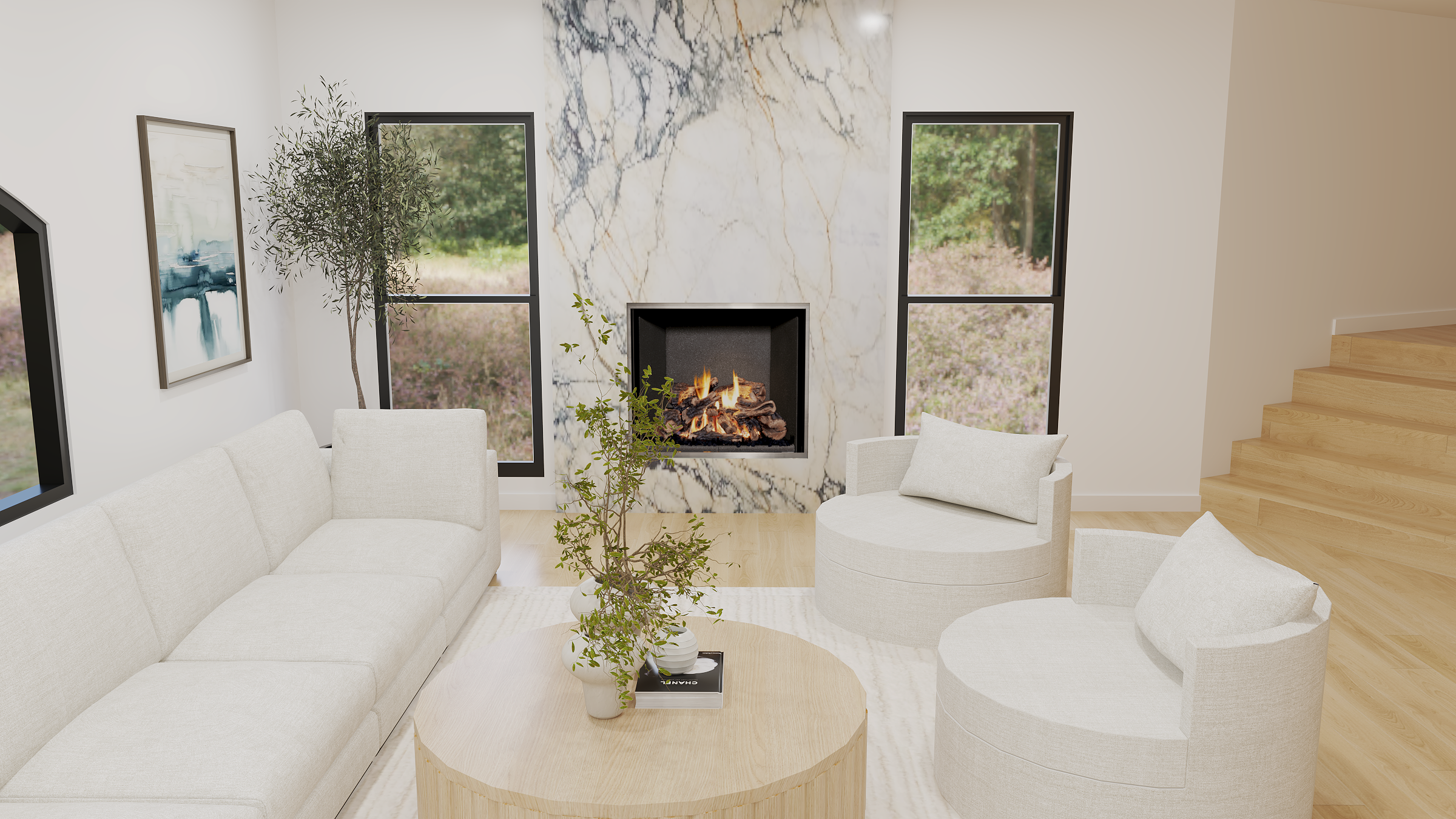 Modern living room